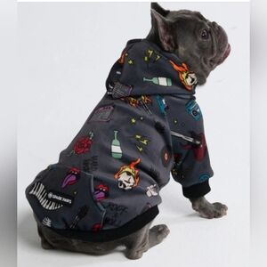 Spark Paws Gray Rock Graphic Hoodie for Dogs C344